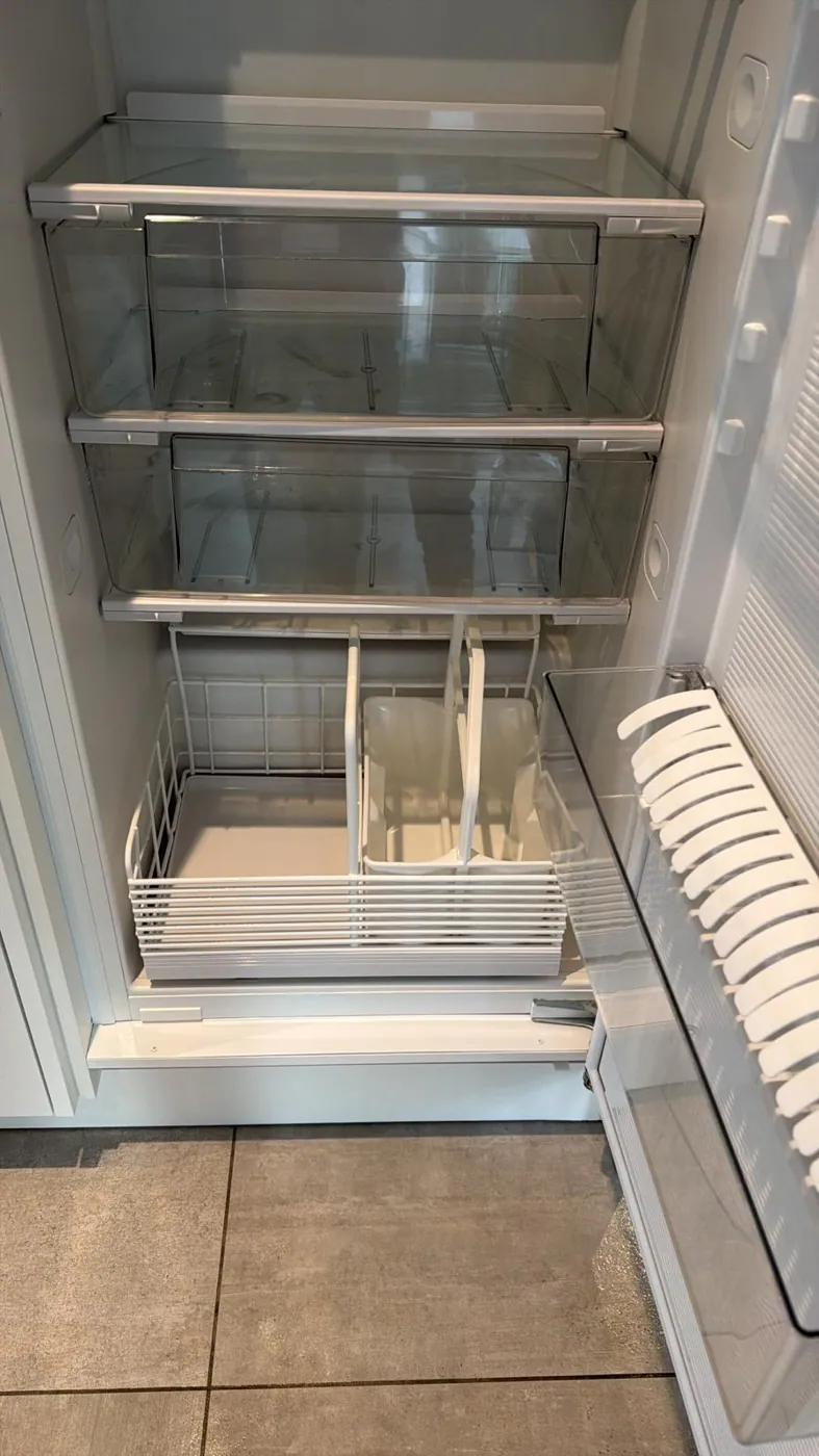 Gereinigter Kühlschrank
